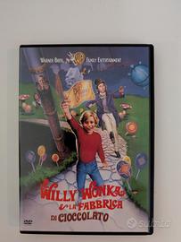 dvd willy wonka e la fabbrica di cioccolato 1971