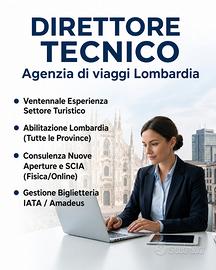 Direttore Tecnico agenzia viaggi