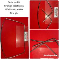 Profilo modanature parabrezza e lunotto alfetta gt