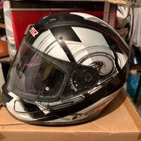 Casco integrale LS2 FF351 Action White Silver