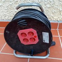 Prolunga elettrica avvolgibile 25 metri