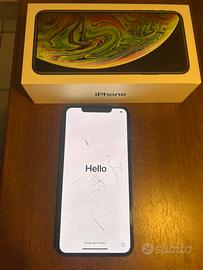 iPhone Xs Max Space Gray 256gb danneggiato
