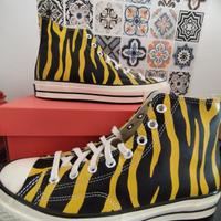 scarpe uomo sneakers converse chuck 70 zebra hi 44