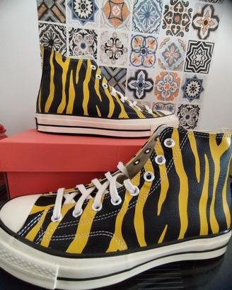 scarpe uomo sneakers converse chuck 70 zebra hi 44