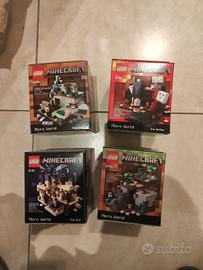 Set Lego Minecraft - 21102, 21105 21106 21107