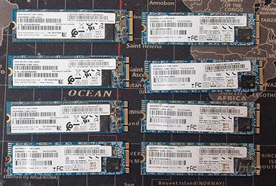 SANDISK SSD 128GB - 8 PEZZI SATA III M.2