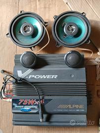 Amplificatore Auto Alpine MRP-F200