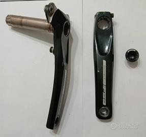 FSA Comet Gruppo pedivelle in alluminio mm. 175.