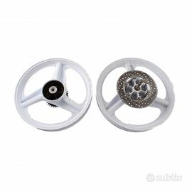 Coppia cerchi ruota 3 razze avio Motron GTO