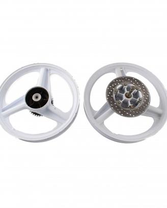 Coppia cerchi ruota 3 razze avio Motron GTO
