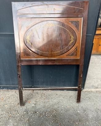 Testata e fine letto singolo