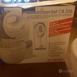 frullatore a immersione e impastatrice