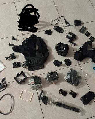 valigetta accessori daction CAM + 2 action CAM 