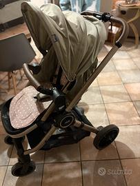 Trio passeggino, carrozzina e ovetto