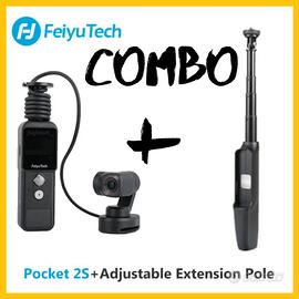 Camera 4k gimbal selfie stick Feiyu Pocket 2S