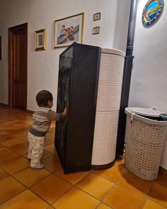 stufa a pellet edilkamin Ande 18 kw con grata 