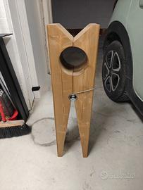 Molletta gigante in legno