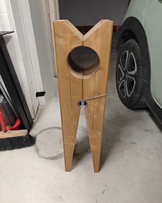 Molletta gigante in legno