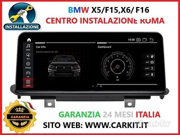 Schermo Autoradio Navigatore BMW X6 F16 NBT