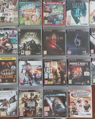 MEGA Lotto 17 Giochi PS3 - €5.30 CAD