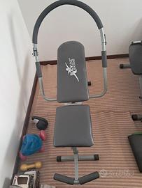 panca per addominali 