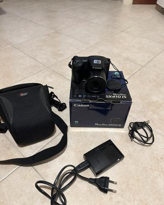 Canon powershot sx410is con custodia
