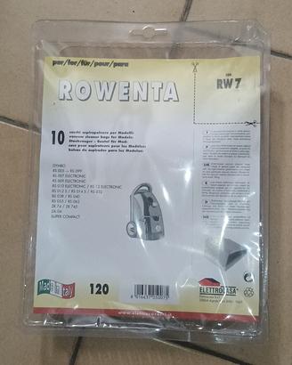 sacchi per aspirapolvere Rowenta 