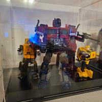 TRANSFORMERS OPTIMUS PRIME COMMANDER e BUMBLEBEE 