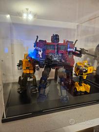 TRANSFORMERS OPTIMUS PRIME COMMANDER e BUMBLEBEE 