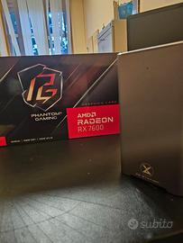 eGPU Esterna + AMD RX 7600  (COME NUOVI)