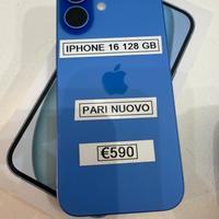 iPhone 16 128GB pari nuovo promo