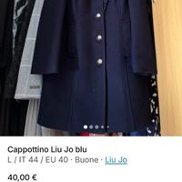 Cappottino Liu Jo blu