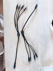 Cavo Sdoppiatore AlimentazioneDC 1/4 Splitter 12V