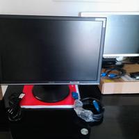 n.2monitorPc-LcdTft-5ms Wide Asus22"/Gnr19" + Cavi