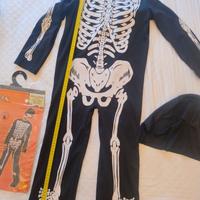 costume scheletro bambino 