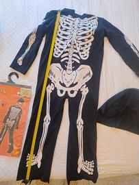 costume scheletro bambino 