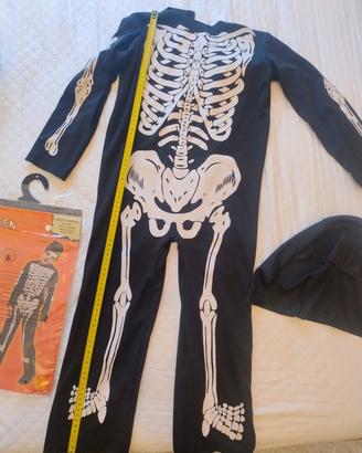 costume scheletro bambino 