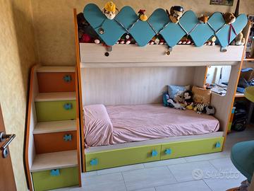 Letto Castello + Scala