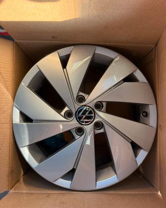 4 Cerchi VW golf nottingham da 17 originali