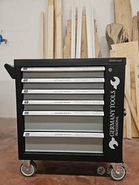 Carrello attrezzi 6 cassetti completo