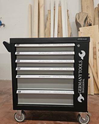 Carrello attrezzi 6 cassetti completo