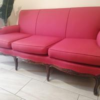 Divano stile liberty 3 posti