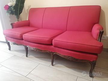 Divano stile liberty 3 posti