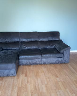 Divano 4 posti con chaise-longue
