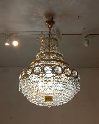 Lampadario Bagnato Oro