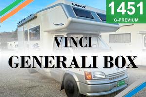 CAMPER LAIKA FORD MANSARDATO 7 POSTI DOPPIA DINETT