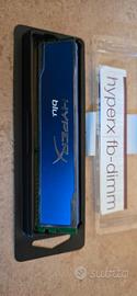 Banchetto Ram 4GB Kingstone Hyper X blu