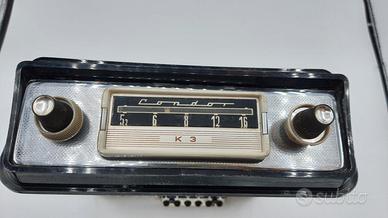 Autoradio da collezione Condor K3 1961.Valvole.OM