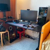 Scrivania gaming Bekant Ikea