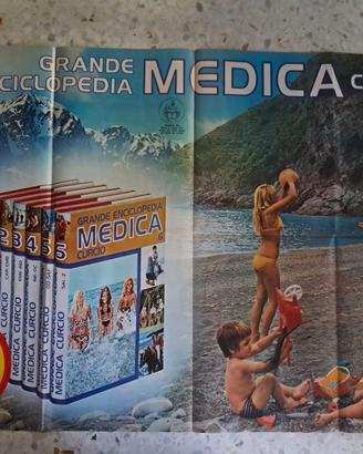 Depliant brochure Grande Enciclopedia Medica Curci